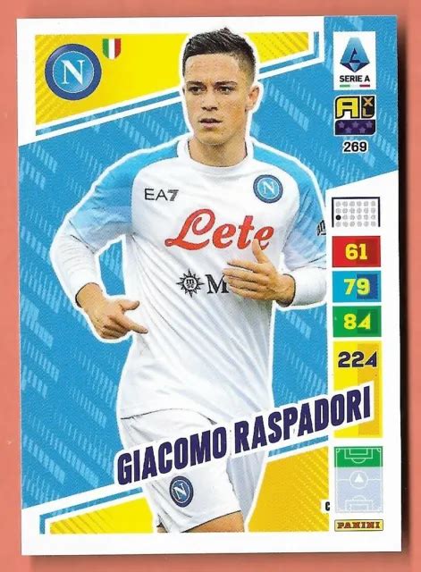 Panini Calciatori Adrenalyn Card N Giacomo Raspadori