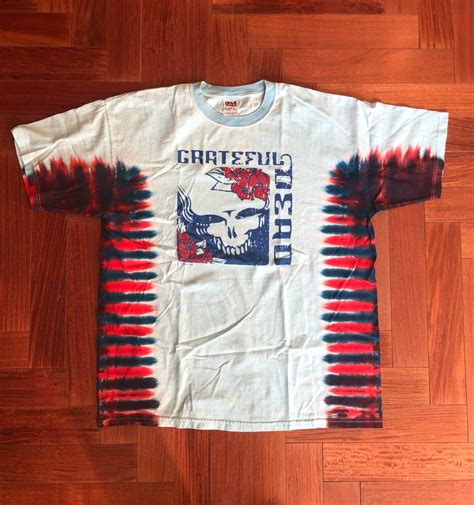 Vintage Last Drop Vintage Grateful Dead Skull Tie Dye T Shirt Y2k Grailed