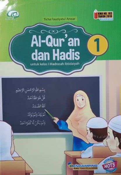 Jual Cinta Al Quran Dan Hadis Kelas 1 Sd K13 Hots Aqila Di Lapak