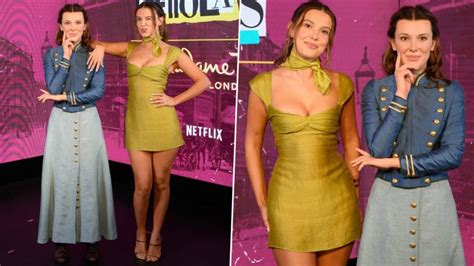 Millie Bobby Brown Unveils Her Wax Figure Styled As Enola Holmes At