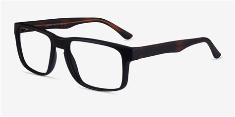 Terrain Rectangle Black Tortoise Full Rim Eyeglasses Eyebuydirect