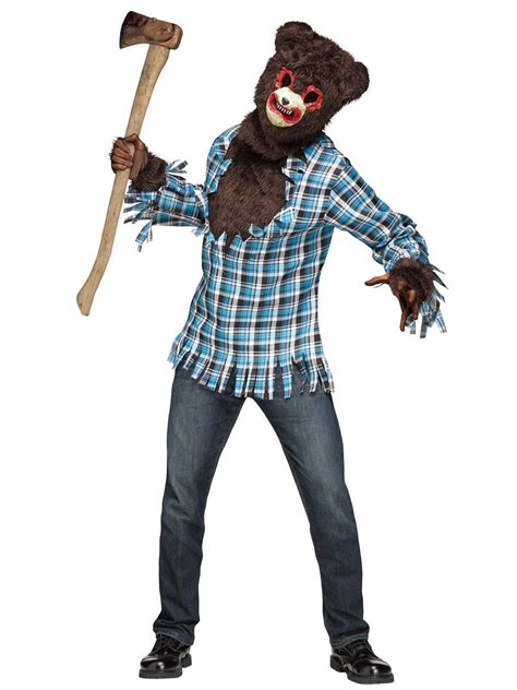 Scary Teddy Bear Costume for Adults | Teddy bear costume, Bear costume, Scary teddy bear