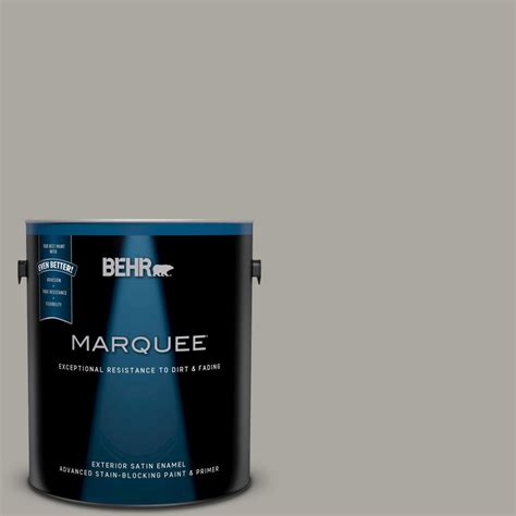 Behr Premium Plus Ultra 1 Gal Bxc 58 Stormy Gray Satin Enamel