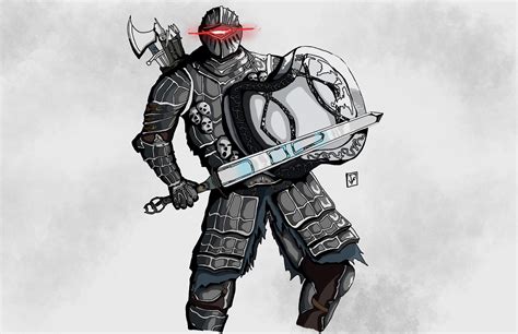 A drawing I did of The Pursuer from dark souls 2 : r/gaming