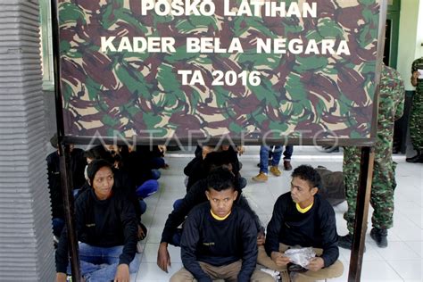 Pelatihan Bela Negara Di Kupang Antara Foto