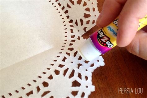 DIY Lacy Paper Doily Envelopes - Persia Lou