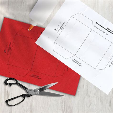 Free Diy Printable Chinese New Year Envelope Template Ky Designx