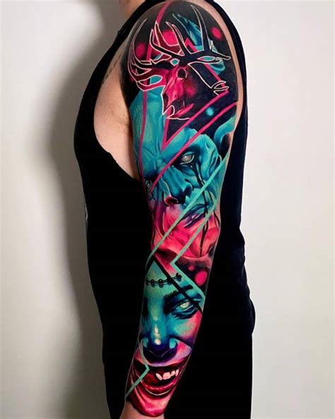 Surrealistic Tattoo Sleeve