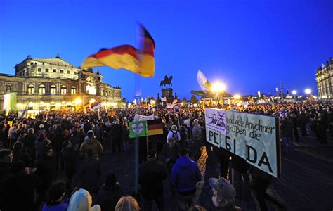 Germany S Anti Islam PEGIDA Rallies Surge Amid Migrant Crisis NBC News