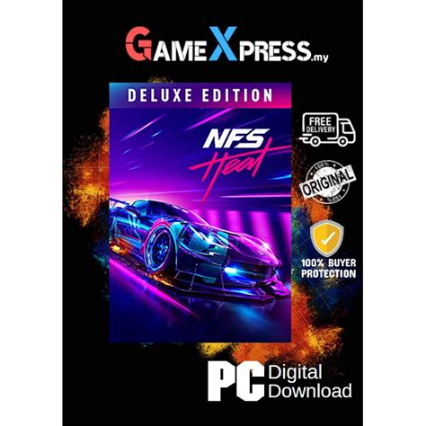 Need For Speed Heat Deluxe Edition Pc Game Origin Platform Shopee