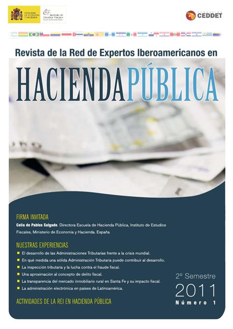 Nº 1 Revista Digital de la REI en HACIENDA PÚBLICA by Fundación CEDDET