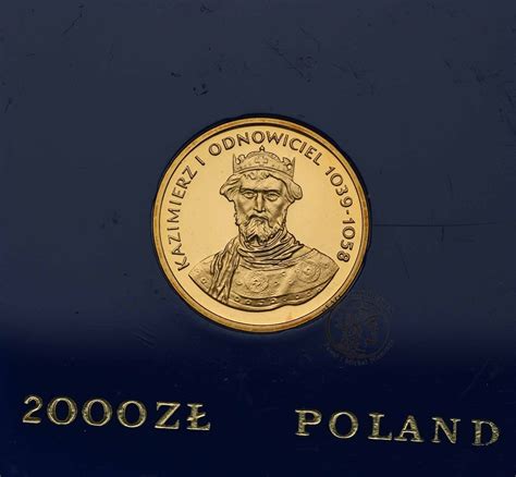 2000 złotych 1980 Kazimierz I Odnowiciel st L archiwum niemczyk pl