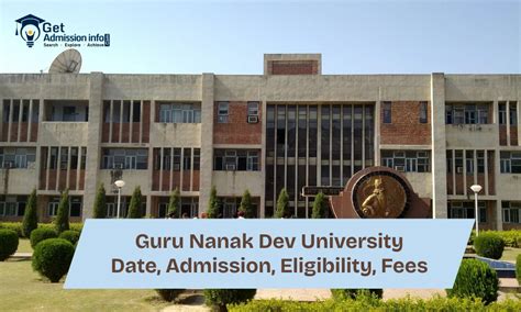 gndu admission  eligibility fees  placement