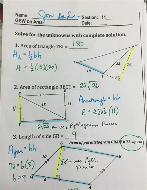 Grade 11 Regular Ateneo High School Mathematics Worksheets Library