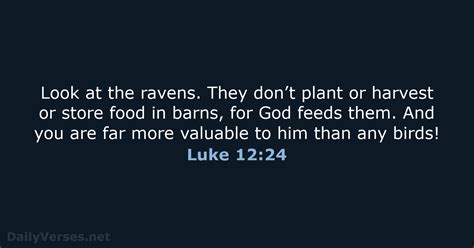 June 10 2023 Bible Verse Of The Day NLT Luke 12 24 DailyVerses Net