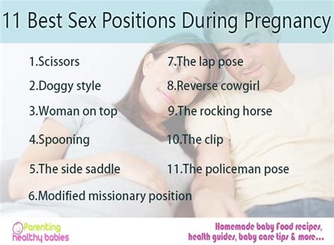 Best Sex Positions During Pregnnancy