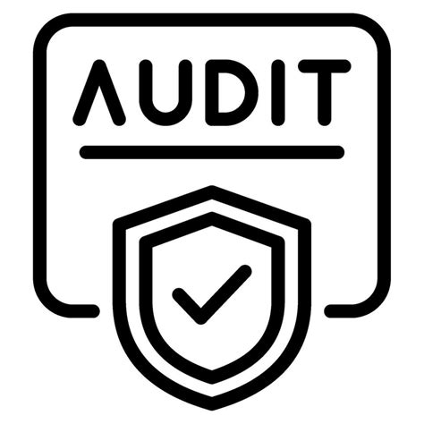 Cybersecurity Audit Icon Illustration Vector Art At Vecteezy