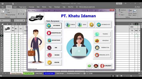 Tutorial Cara Membuat Form Input Data Menggunakan Excel Untuk Database