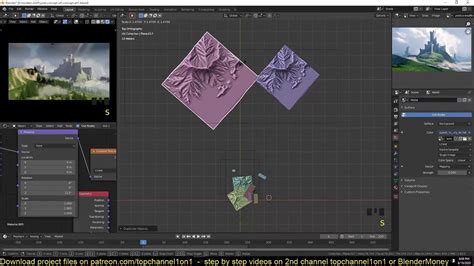 Making Concept Art In Blender Youtube