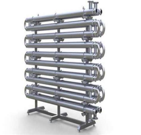 Polished Double Pipe Heat Exchangers For Industrial Stainless Steel