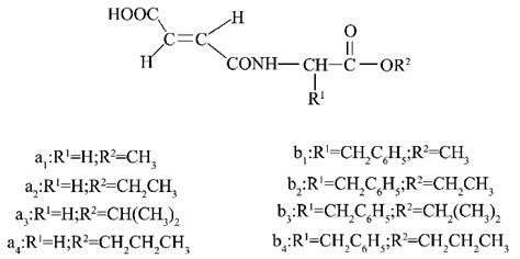 The Structure Of Fumaric Acid Amino Acid Ester Derivatives 1 材料与方法