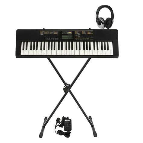 Casio CTK 2400 Portable Keyboard X Frame Bundle At Gear4music