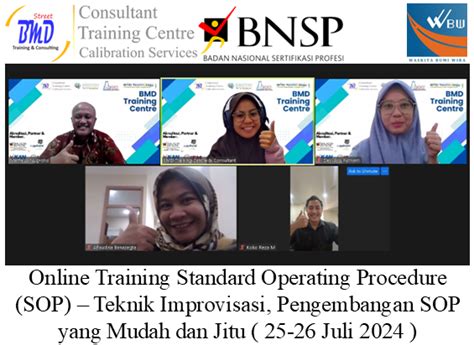 Training Teknik Menyusun SOP