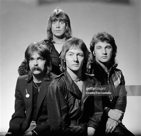 English Group Smokie Posed In London In July 1980 Left To Right