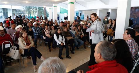 Mensaje de Claudia Ruiz Massieu en reunión con aspirantes a las