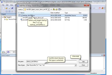 Tips Tricks Compilers Mdk Arm Manual Build Mdk Arm Project