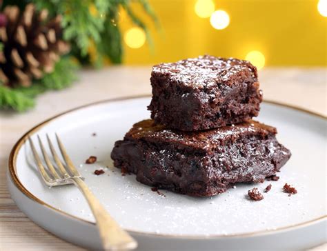 Christmas Brownie Pudding Recipe Abel And Cole