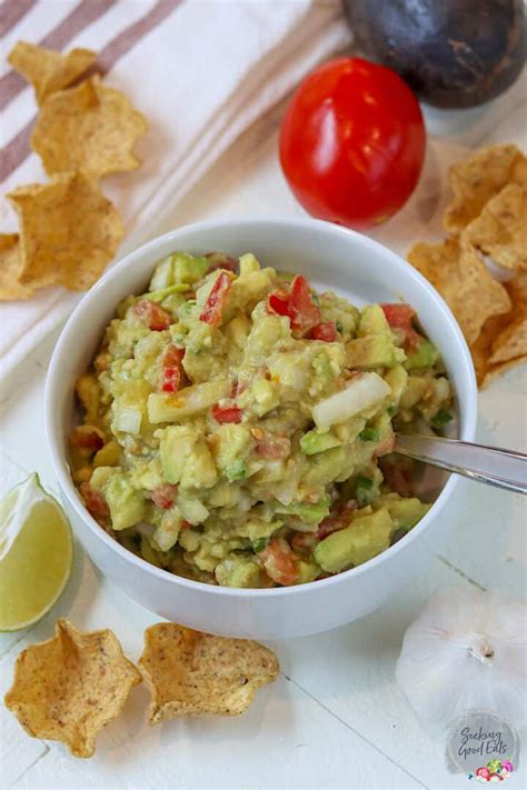 Fresh Guacamole Avocado Dip Recipe Fresh And Healthy Seeking Good Eats