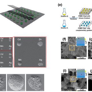 A Schematic Illustration Of Two Step Microfluidic Pen Lithography