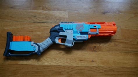 Nerf Zombie Strike Sledgefire Blaster 3 Shells 3904718352