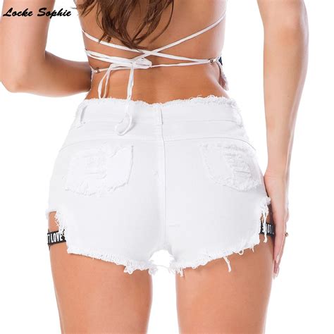 Cheap Women Clothes 2019 High Waist Shorts Sexy Womens Jeans Denim