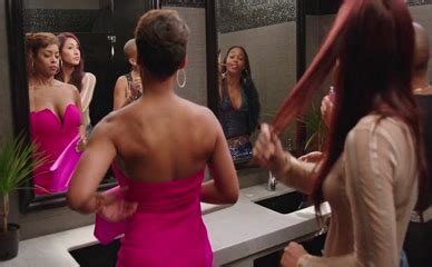 Nafessa Williams Chantal Thuy Lesbian Scene In Black Lightning Aznude