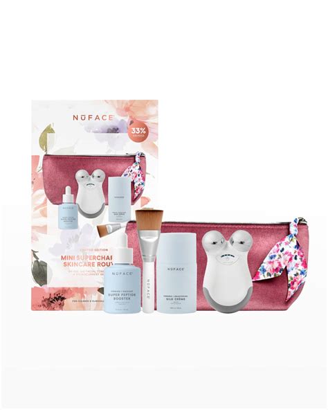 NuFace NuFace Mini Supercharged Skincare Routine Neiman Marcus