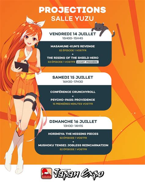 Crunchyroll FR on Twitter La conférence Crunchyroll et les 15