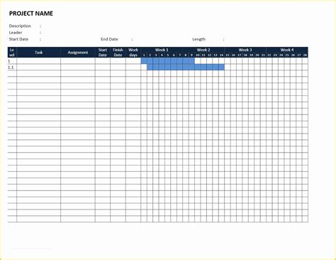 gantt chart template word   simple excel gantt chart template