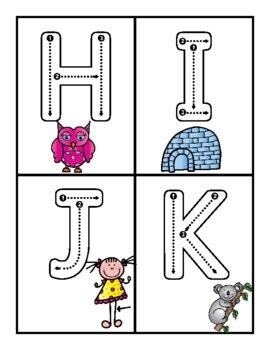 French Alphabet Tracing Cards By La Classe De Mme Hawtree TpT