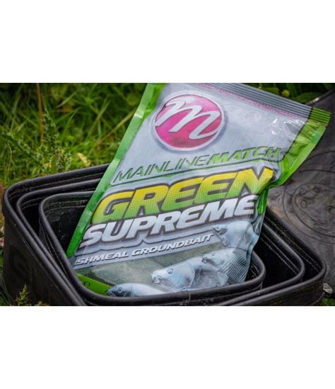 Mainline Green Supreme Fishmeal Groundbait