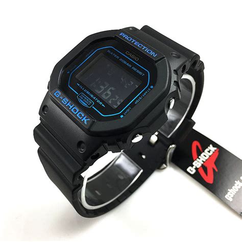 Casio G Shock Classic 5600 Series Black Digital Sports Watch Dw5600bbm 1