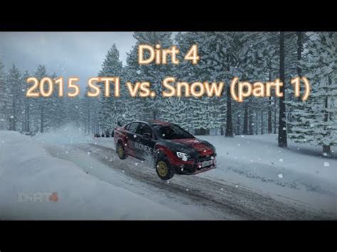 Dirt Subaru Wrx Sti Vs Sweden Snowbanks Youtube