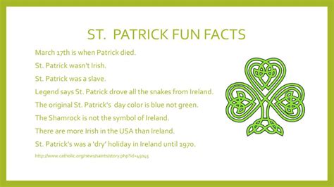 St Patricks Day 2024 Fun Facts Halie Leonora