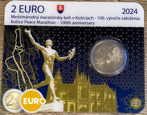 Euros Slovaquie Marathon Ko Ice Unc Coincard