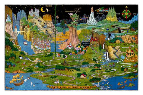 Blue Sky Gis Maps In Comics Land Of Make Believe