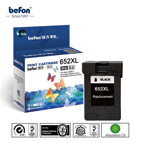 Befon Xl Refil Preto Substitui O Do Cartucho De Tinta Para Hp