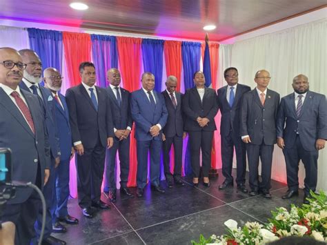 Haïti Politique le Conseil présidentiel de Transition désormais aux