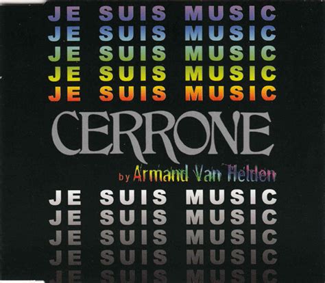 Cerrone Je Suis Music By Armand Van Helden Cd Maxi Single 2004