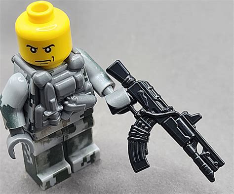 Brickarms Russian Ak Elyse Assault Rifle Lego Minifigure Weapon